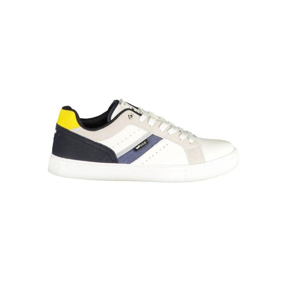 Gas Polyester Low-Top Sneakers Men White